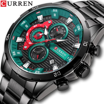 Relógio Curren Masculino – Esportivo, Elegante e Resistente