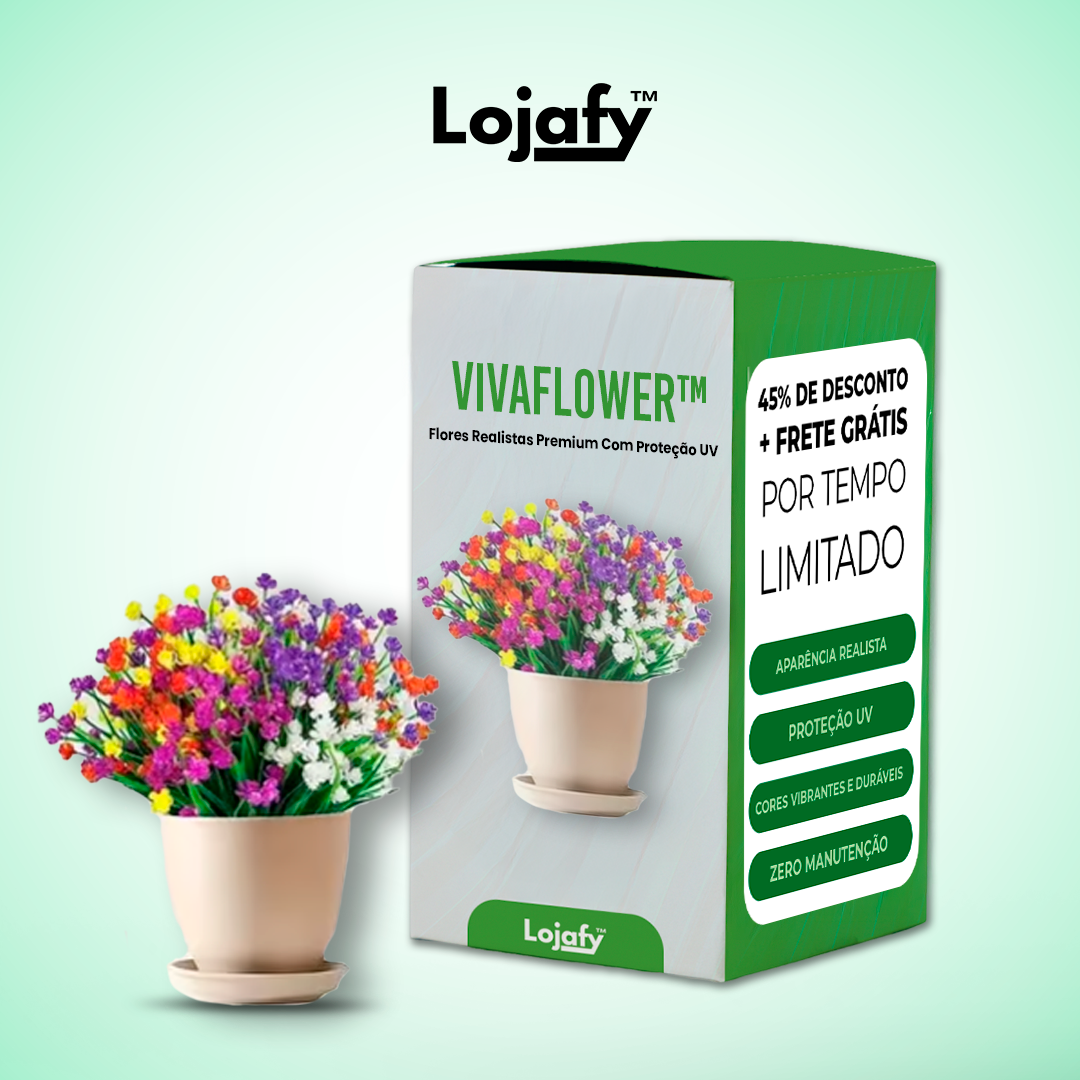VivaFlower™ – Flores Realistas Premium Com Proteção UV