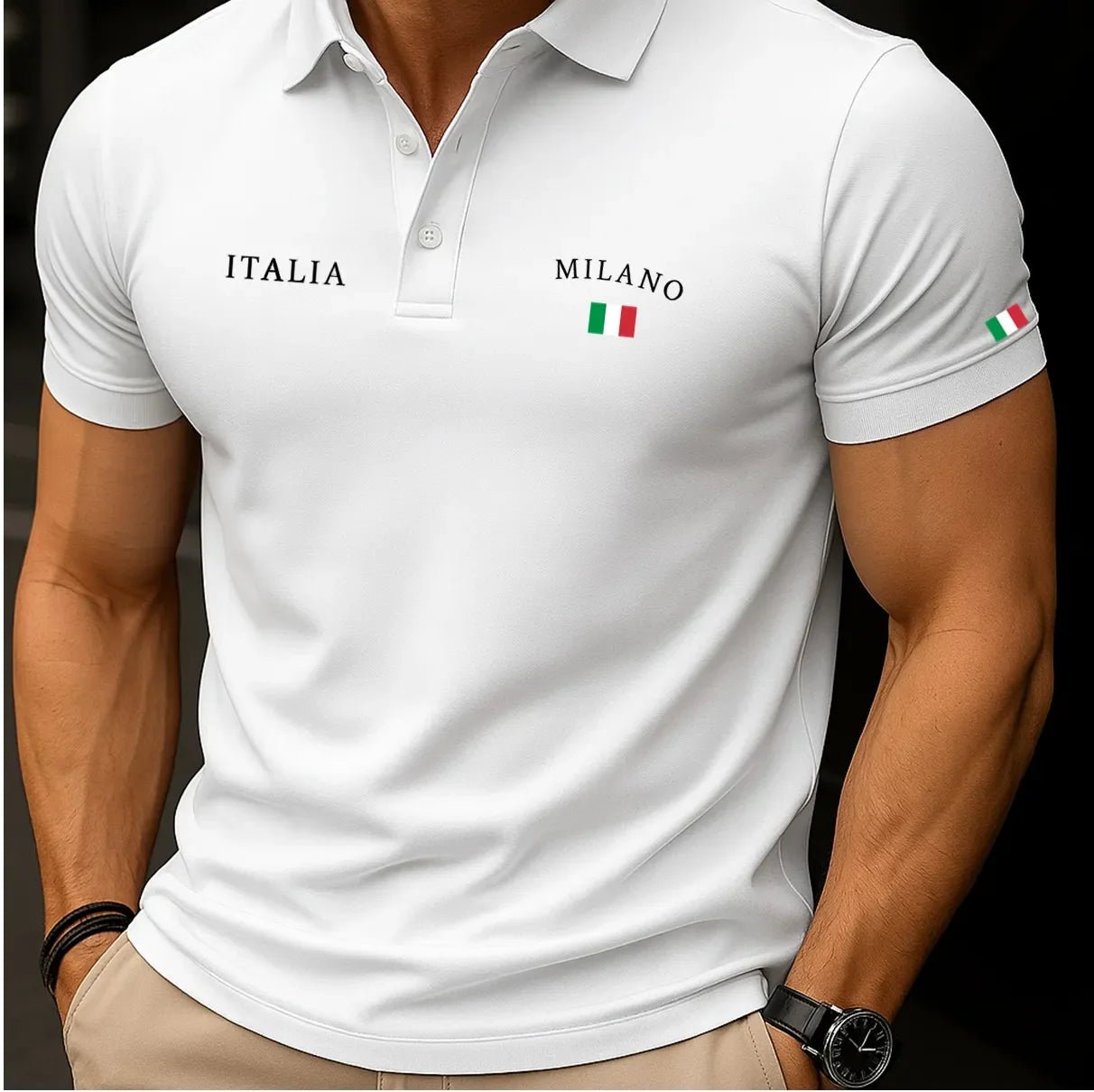 Camisa Polo Milano - Esportivo moderno